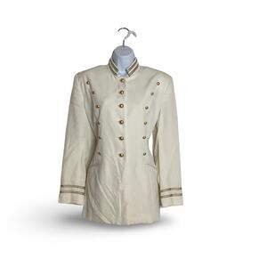 David Bijoux Military Style Blazer